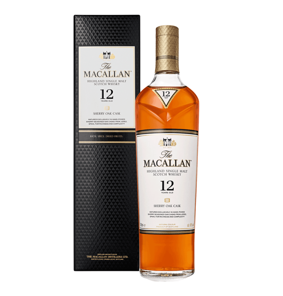 Botella The Macallan 12 Años Sherry Oak de The Macallan